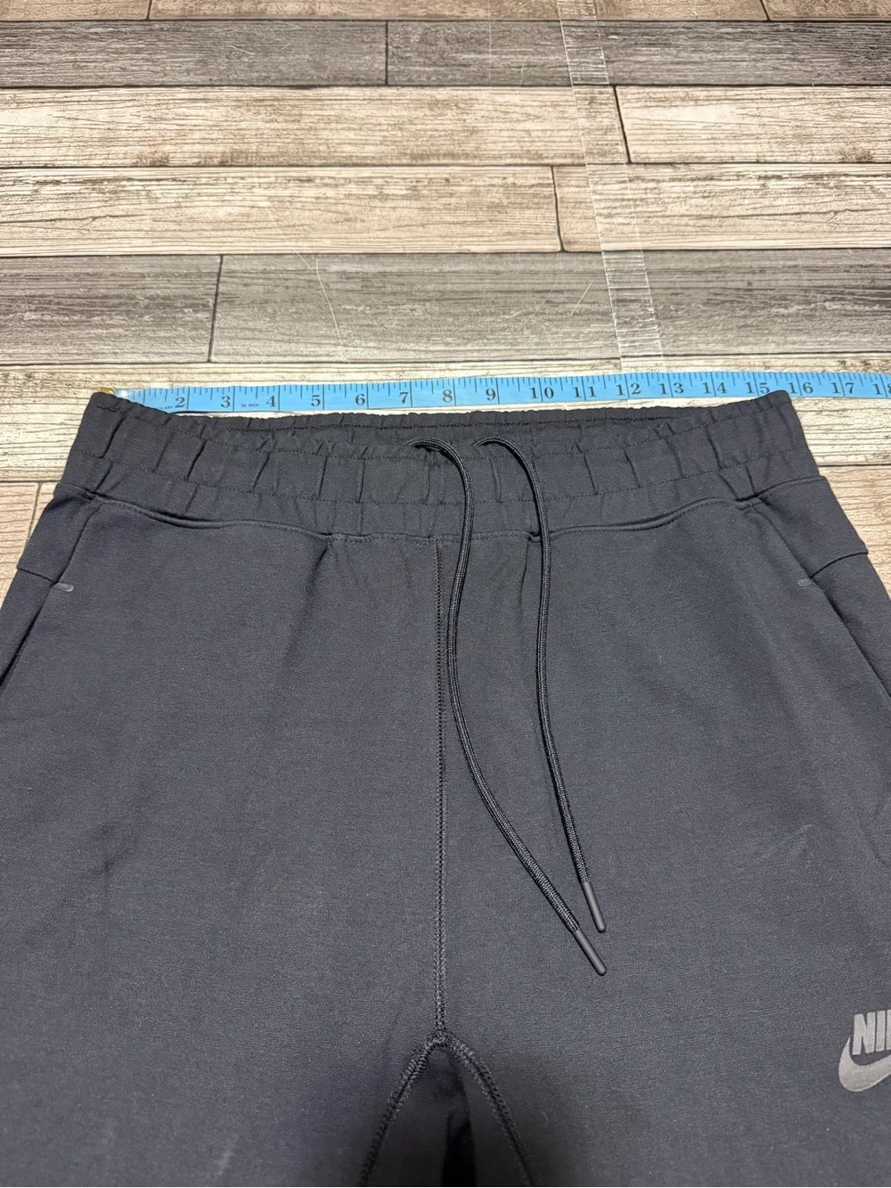 Nike NSW Ponte Stretch Joggers Men’s L Black Tapered (Inseam 25.5) CJ4281-010